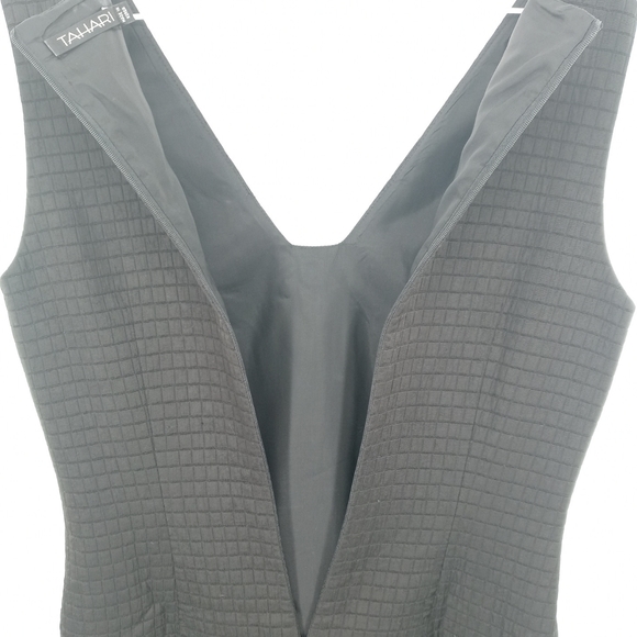 Tahari Sheath Casual Dress Size 6 Wool Blend - Picture 11 of 14